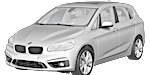 BMW F45 C220A Fault Code